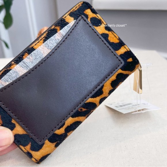 🔥NeW! Michael Kors Animal Print Backpack &amp; Card Case - Picture 14 of 16